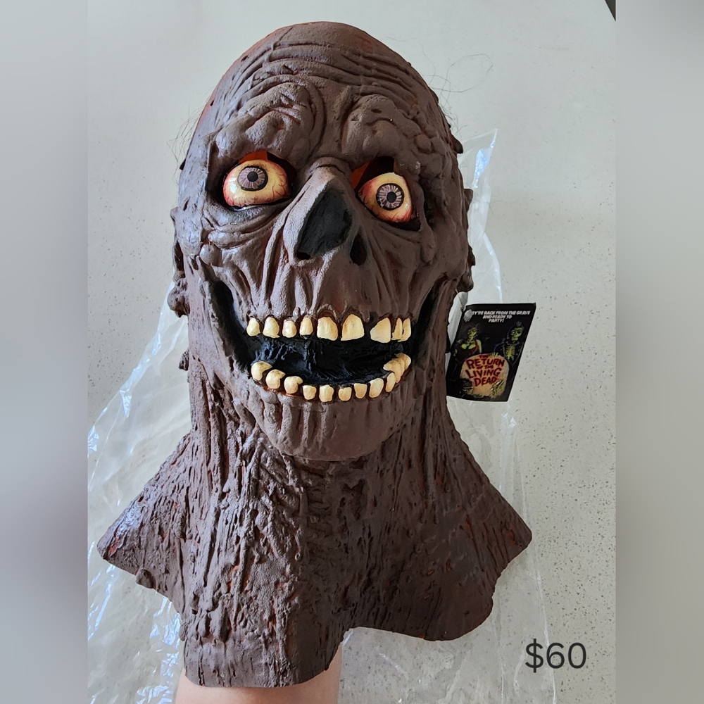 Return Of The Living Dead Mask, Tar Man, NWT, Halloween
